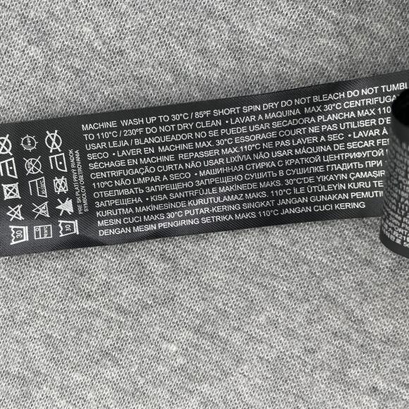 MANGO Pleated Mini Skirt Black Womens XL Minimalist Pull-On Emo Grunge Swingy - Picture 8 of 8